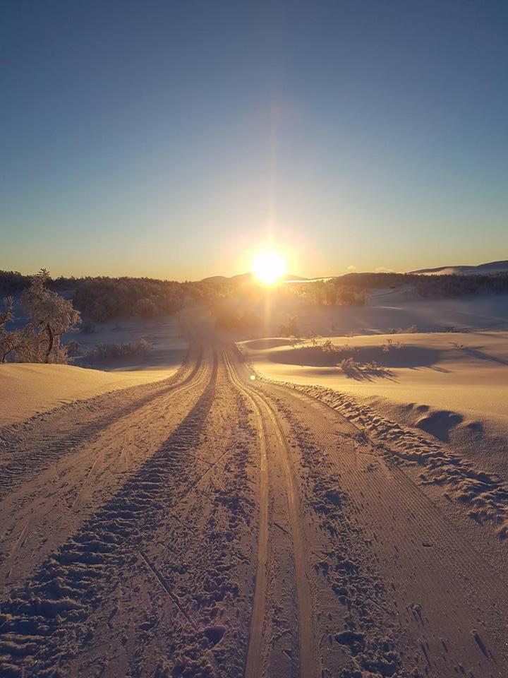 Bruksvallarna - Modern Fjaellstuga Med Panoramautsikt Och Wifi Eksteriør bilde